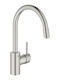 Grohe Concetto Висока Кухненски Смесител Настолен с Душ Supersteel