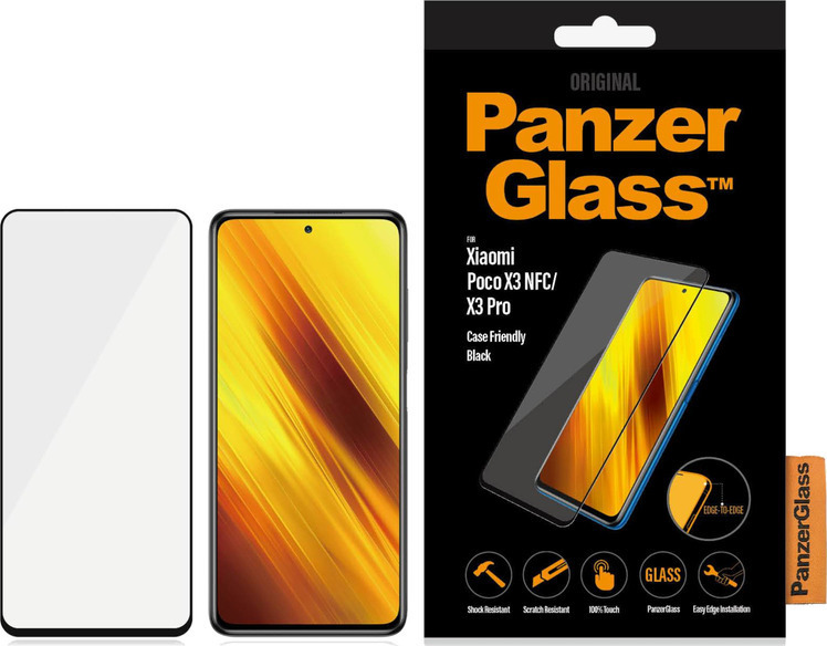 Panzerglass Full Face Tempered Glass Black Poco X3 Nfc X3 Pro Skroutzgr 0963