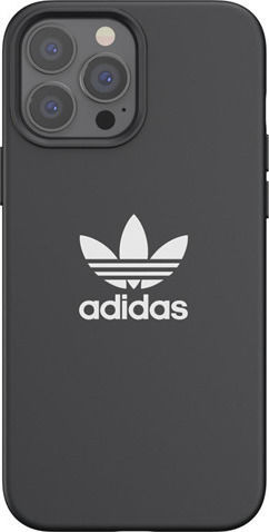 adidas Back Cover Σιλικόνης Μαύρο (iPhone 13 Pro Max)