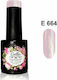 Gellie Halb-permanenter Nagellack E 664 mit Gli...