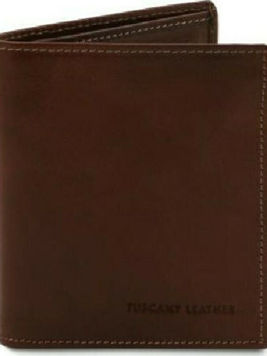 Tuscany Leather Δερμάτινο Ανδρικό Πορτοφόλι Σκο...