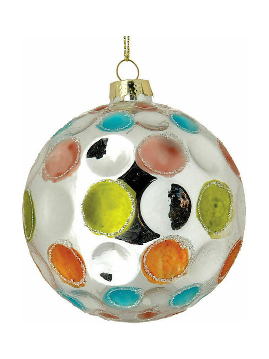 Hängendes Kugel Ornament Ornament Glas Mehrfarb...