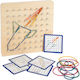 Small Foot Γεωμετρικός Πίνακας Montessori Εκπαιδευτικό Παιχνίδι Γνώσεων από Ξύλο για 3+ Ετών