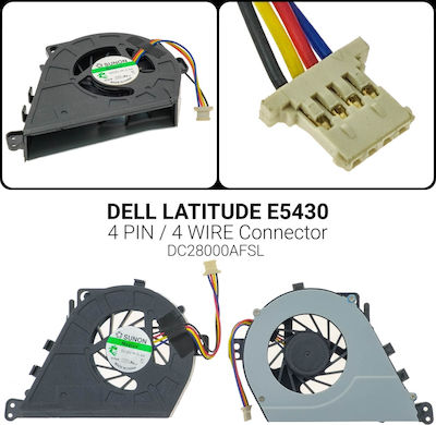 Laptop Fan for Dell Latitude Latitude E5430