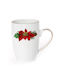 Cryspo Trio Christmas Mug Porcelain White