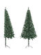 Christmas Green Tree with Metallic Base H120pcs