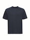 Russell Athletic Arbeit T-Shirt Marineblau