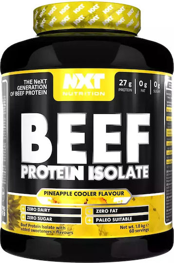 Nxt Nutrition Beef Protein Isolate Ohne Gluten & Laktose mit Geschmack Ananas 1.8kg