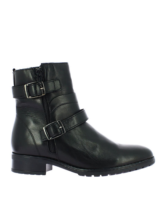 S&G WH-102H06 Biker Μποτάκια Μαύρα