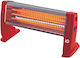 IQ Quartz Heater with Thermostat 1500W Red