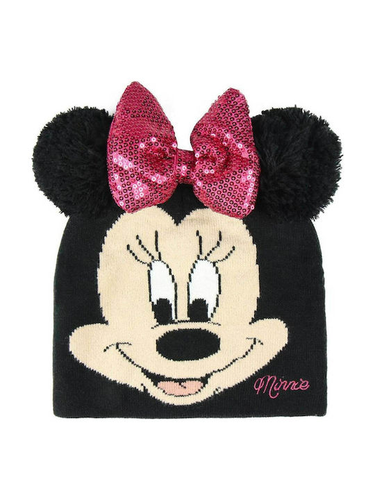 Disney Kids Knitted Hat for Girl Minnie