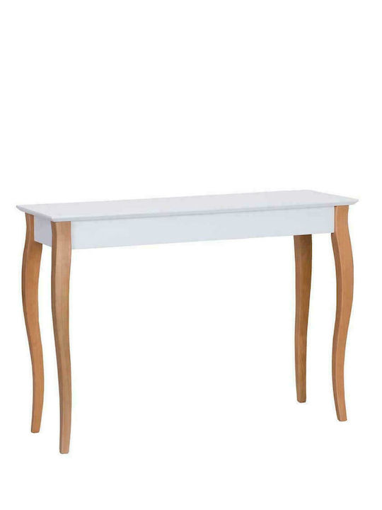 Lillo Wooden Console Table White L105xW35xH74cm