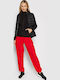 Fleece Damen Jacke in Schwarz Farbe