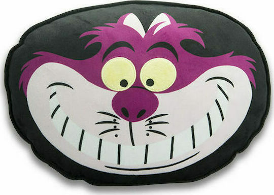 Abysse Детска декоративна възглавница Alice Cheshire Cat Лилав Ш34.5xВ23cm
