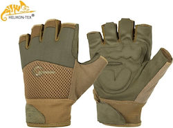 Helikon Tex Half Finger MK2 Military Gloves Green Olive/Coyote