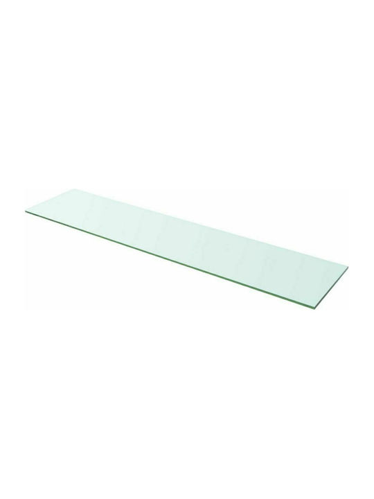 Shelf Wall Transparent 110x25x0.8cm