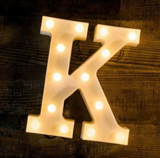 Motarro Decorative Lamp Letter White