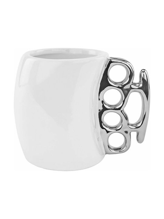 Fisticup Ceramic Cup White