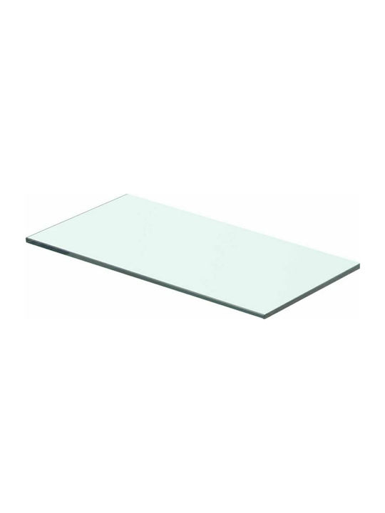 Shelf Wall 40x15x0.8cm Transparent