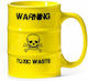 Toxic Waste Κούπα Κεραμική Κίτρινη 450ml