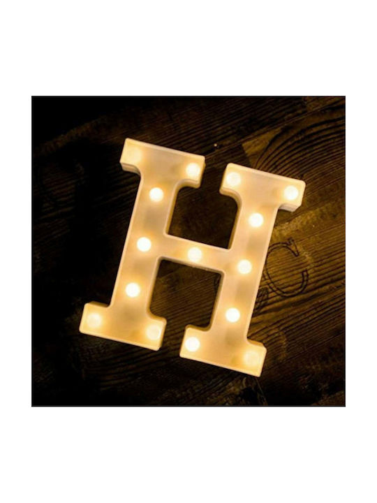 Motarro Decorative Lamp Letter White