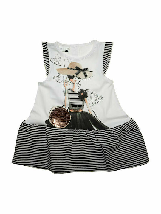 Girls Dress Sleeveless White