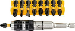 Dewalt Set 10 Schraubendreher-Bits Gerade / Torq