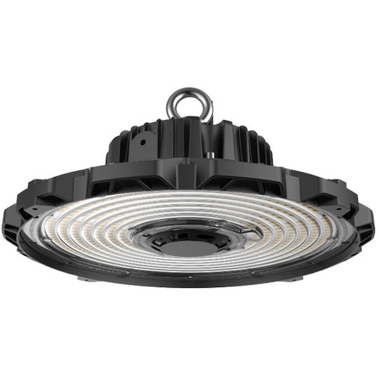 Elvhx Φωτιστικό Καμπάνα 200W Naturweiß 28000lm mit integrierter LED Schwarz