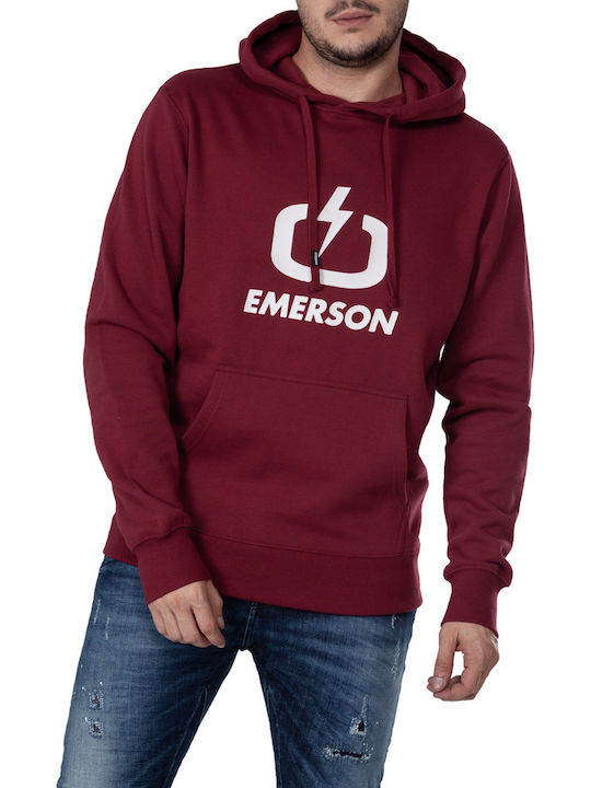 Emerson Суитшърт с Качулка Dark Berry