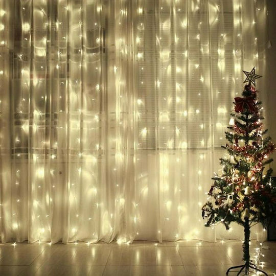 240 Λαμπάκια LED Κουρτίνα 3μ. Θερμό Λευκό 240 Λαμπάκια LED Κουρτίνα 3μ. Θερμό Λευκό