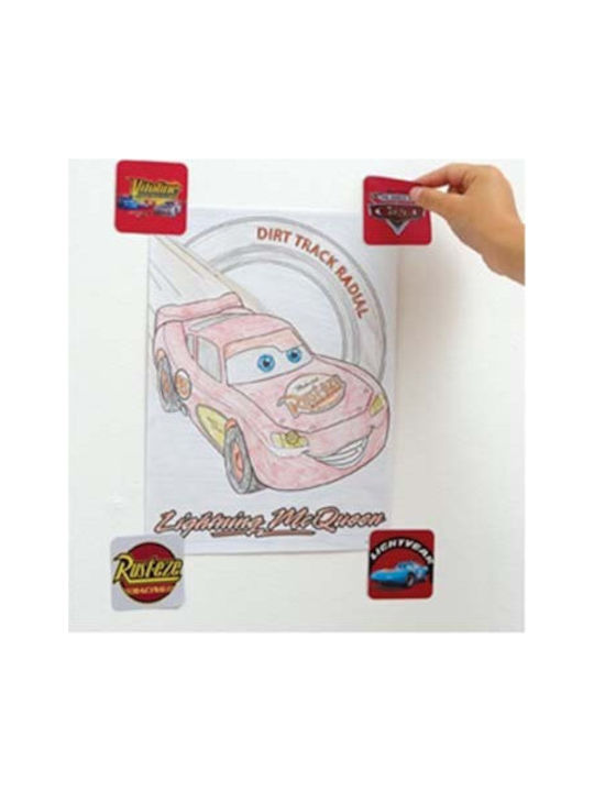 OIKOPEN Autocolant Decorativ pentru Copii Perete Cars 24buc