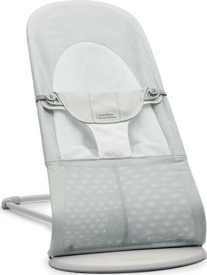 BabyBjorn Balance Soft Mesh Manual Relax pentru Bebeluși Gri deschis