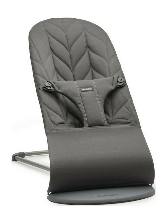 BabyBjorn Χειροκίνητο Relax Μωρού Bliss Petals Anthracite για Παιδί έως 13kg