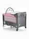 Moni Sleepy Playpen 2 Levels with Changing Table & Mattress Pink 120x60cm