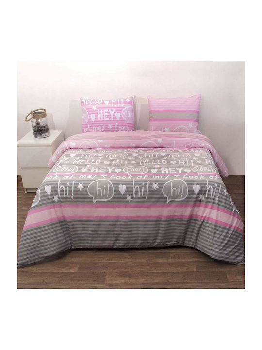 Viopros Cotton Baby Quilt Morgan 110x150cm Pink