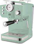 IQ Μηχανή Espresso 1100W Πίεσης 20bar Πράσινη