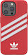 adidas Samba Back Cover Σιλικόνης Red / White (iPhone 13 Pro)
