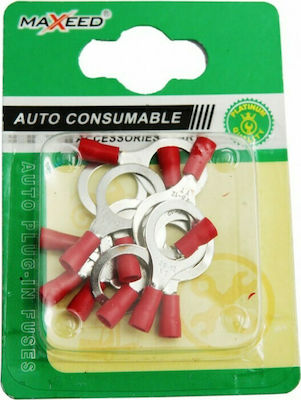 Insulated Ring Terminal Red 12pcs TO-2121