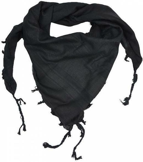 Mil-Tec Handkerchief Black Black Scarf