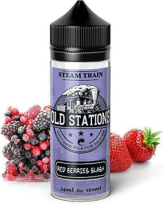 Steam Train Flavor Shot Red Berries Slash Old Station Series 120ml