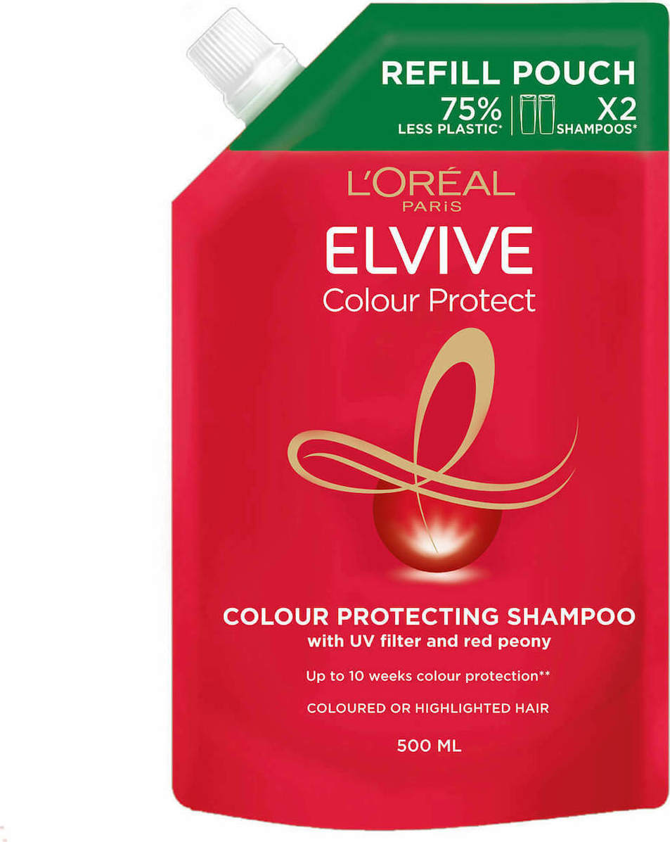 L'Oreal Elvive Protect Protect Shampoo Refill Pouch 500ml Skroutz.gr