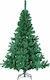 Sapin Elegant Christmas Green Tree with Metallic Base H210cm