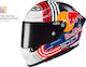 HJC RPHA 1 Red Bull Austin GP MC21 Motorradhelm Volles Gesicht ECE 22.06 KR6932