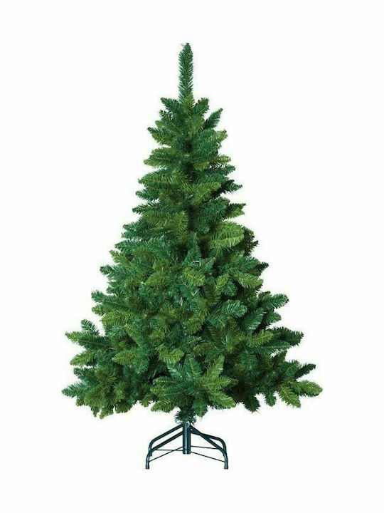 Χριστουγεννιάτικο Δέντρο Blooming Sapin Πράσινο 150εκ με Πλαστική Βάση
