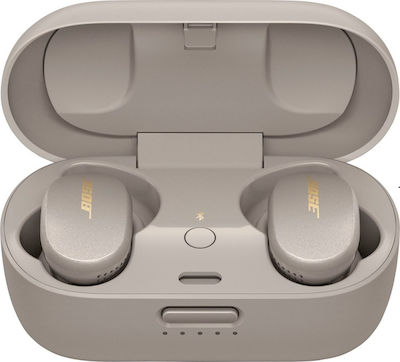 Bose QuietComfort In-ear Bluetooth Handsfree Earphones with Sweat Resistance and Charging Case Sandstone