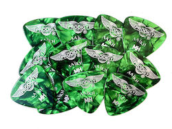 Prodigy Λαϊκή Green Pearl Πένες Μπουζουκιού 12τμχ Medium/Heavy Prodigy Λαϊκή Green Pearl Πένες Μπουζουκιού 12τμχ Medium/Heavy