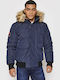 EVEREST Winter Jacket Bomber Navy Blue