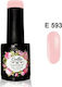 Gellie Ημιμόνιμο Βερνίκι Νυχιών E 593 10ml