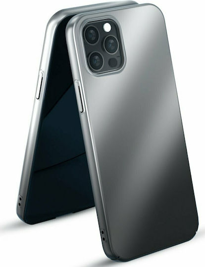 Kingxbar Aurora Series Hard Back Cover Plastic 1.5mm Silver/Black (iPhone 12 Pro Max)