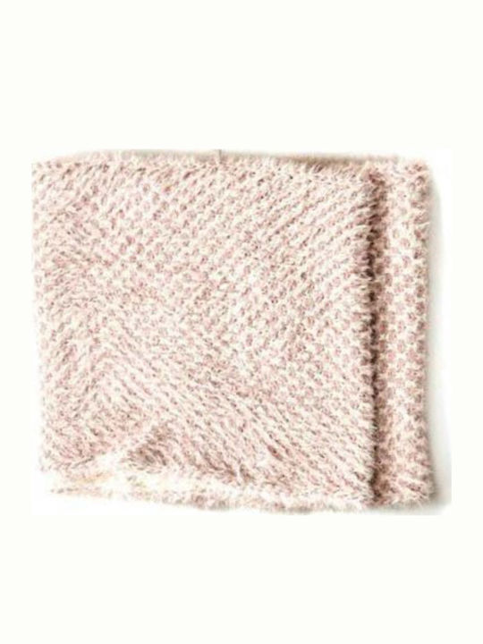 Verde 06-0769 Women's Wool Neck Warmer Pink